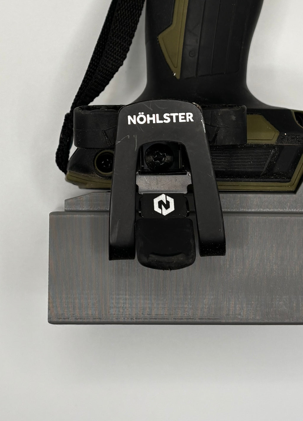 For Makita tool holder ,will suit any makita 18 v LXT but this one is set up to hold a impact gun or drill with belt clip attached .It has a back spacer so tool can be stored without removing the belt clip