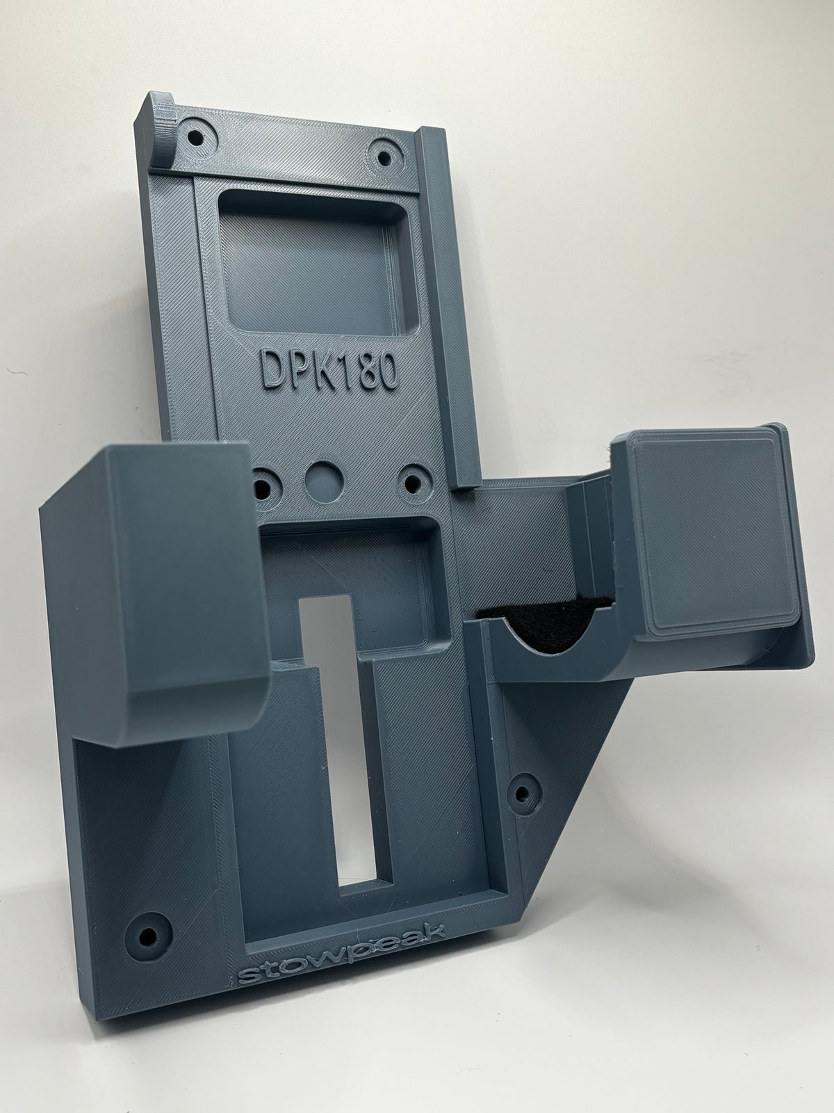 Wall bracket for makita 18 v cordless planer DPK180 (dark blue )